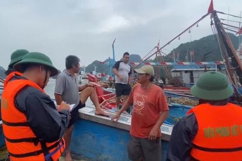 Bộ đội Biên phòng thực hiện phương châm '4 tại chỗ' ứng phó với bão số 3