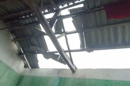 Bắc Ninh có một người bị thương và 36 nhà tốc mái