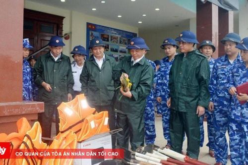 Vùng Cảnh sát biển 1 rà soát kế hoạch ứng phó bão số 3
