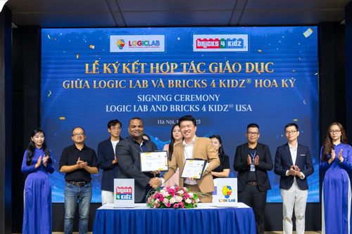 Logic Lab hợp tác Bricks 4 Kidz đưa tri thức quốc tế đến trẻ em Việt
