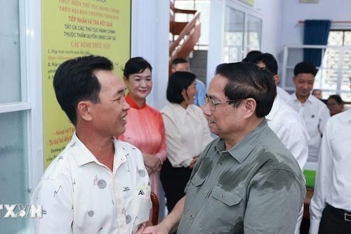 Thủ tướng kiểm tra mô hình chính quyền địa phương 2 cấp tại An Giang