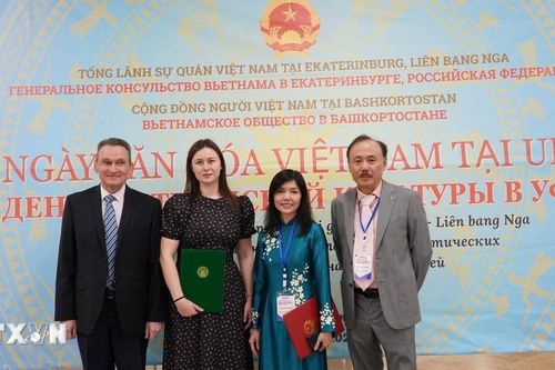Tưng bừng Ngày văn hóa Việt Nam tại thủ phủ Upha của Nga