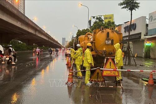 Ứng phó bão số 3: Hà Nội điều tiết dòng chảy, phòng chống úng ngập nội đô