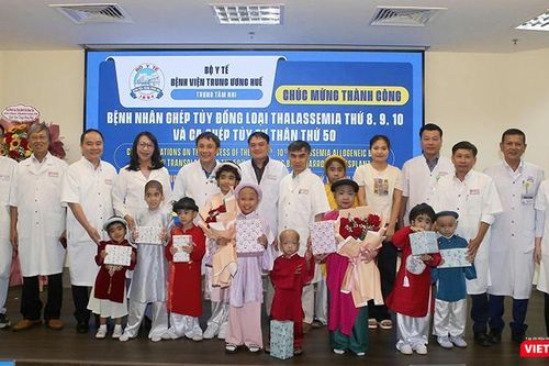 BV Trung ương Huế thực hiện thành công nhiều ca ghép tủy trẻ em khó, bất đồng nhóm máu