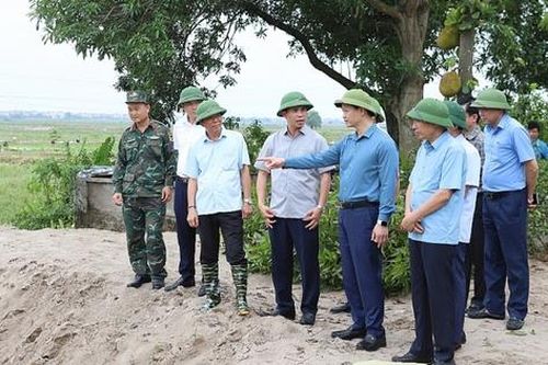 Lãnh đạo tỉnh Bắc Ninh chỉ đạo đảm bảo an toàn cho người dân trước cơn bão số 3