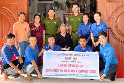Sôi nổi hoạt động Chiến dịch tình nguyện 'Mùa hè xanh' năm 2025