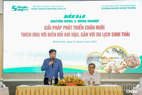 Diễn đàn chăn nuôi thích ứng với biến đổi khí hậu, gắn với du lịch sinh thái