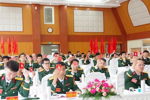 Đại hội Đảng bộ Phòng Hậu cần - Kỹ thuật