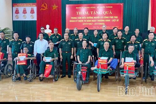 Trung tâm Điều dưỡng người có công quan tâm thực hiện tốt các chính sách cho thương binh, bệnh binh