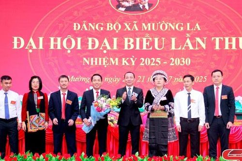 Đại hội đại biểu Đảng bộ xã Mường La lần thứ I, nhiệm kỳ 2025 – 2030 thành công tốt đẹp