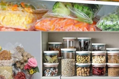 Chuẩn bị thực phẩm cho ngày mưa bão