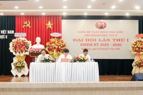 Đại hội Đảng bộ Ngân hàng Nhà nước chi nhánh Khu vực 9 lần thứ I, nhiệm kỳ 2025 - 2030
