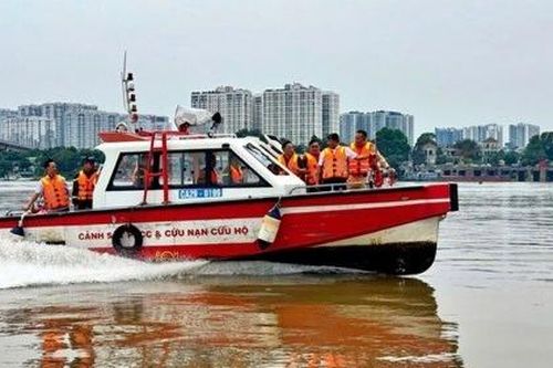 Cảnh sát đường thủy Hà Nội chủ động phòng ngừa trước bão