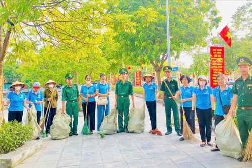 Làm sạch không gian xanh