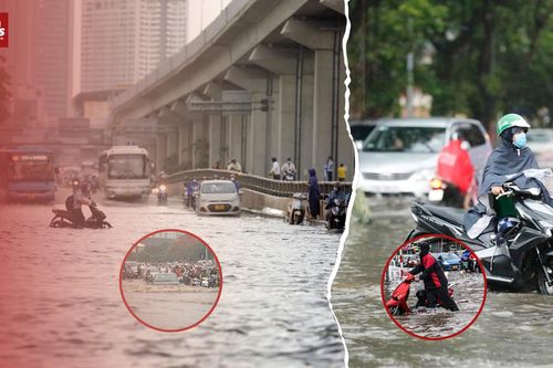 Bão số 3 Wipha gây mưa lớn, Hà Nội cảnh báo ngập sâu diện rộng