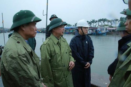 Phó Thủ tướng Trần Hồng Hà kiểm tra, chỉ đạo công tác phòng, chống bão số 3 ở Hải Phòng