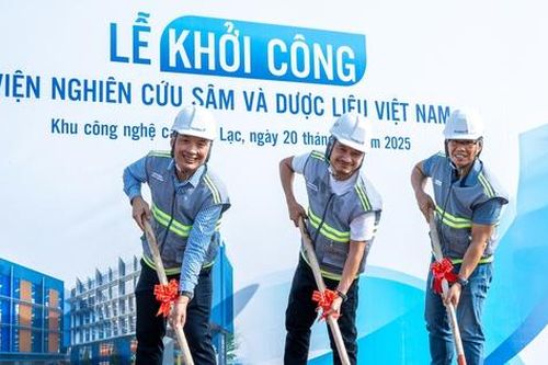 Thái Minh Hitech khởi công xây dựng Viện nghiên cứu Sâm và Dược liệu Việt Nam tại Khu công nghệ cao Hòa Lạc