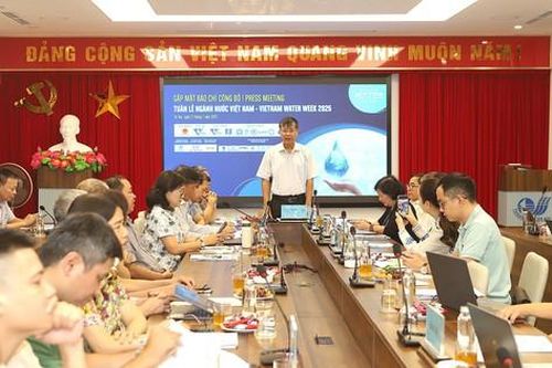 Công bố Tuần lễ ngành nước Việt Nam 2025 - Vietnam Water Week 2025 tại Hà Nội