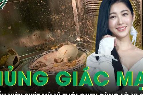 Nữ diễn viên bị thủng giác mạc vì mẹo dùng lò vi sóng phổ biến trên mạng