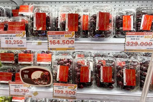 Cherry nhập Mỹ về Việt Nam giá rẻ bất ngờ