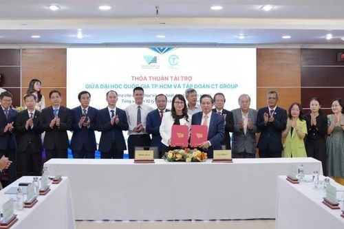 Đại học Quốc gia Thành phố Hồ Chí Minh và CT Group ký kết hợp tác thúc đẩy công nghệ cao và thu hút nhân tài