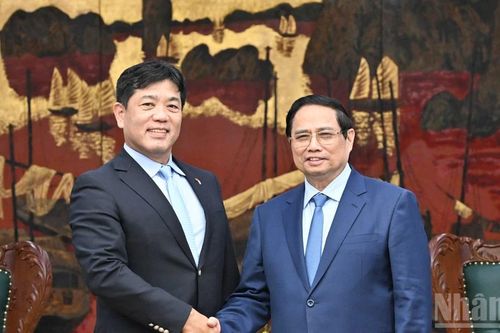 Thủ tướng Phạm Minh Chính tiếp Tổng Giám đốc điều hành Sumitomo Corporation khu vực châu Á và châu Đại Dương