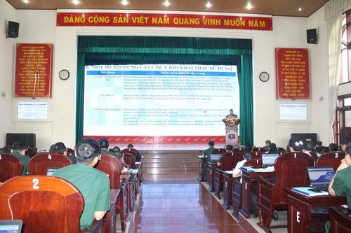 Tập huấn chuyển giao phần mềm quản lý bảo hiểm xã hội, y tế