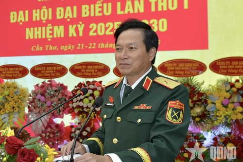 Đảng bộ Cục Hậu cần - Kỹ thuật Quân khu 9 tổ chức thành công Đại hội đại biểu nhiệm kỳ 2025 - 2030