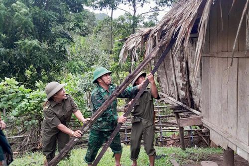 Quảng Trị: Nhiều bản làng biên giới bị ảnh hưởng do bão số 3