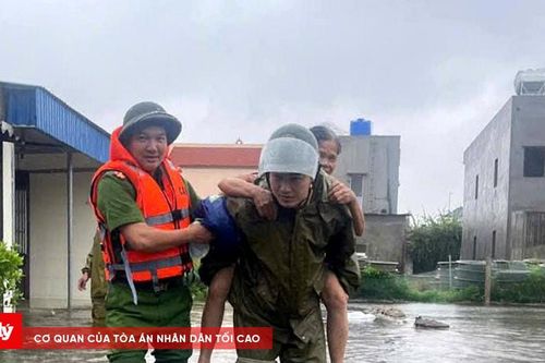 Công an tỉnh Ninh Bình giúp dân ứng phó với bão Wipha