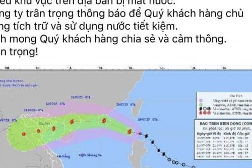 Nhiều gia đình ở Thanh Hóa mất nước sinh hoạt vì …nhà máy nước bị ngập