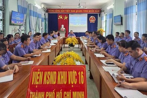VKSND khu vực 16, TP Hồ Chí Minh tọa đàm kỷ niệm 65 năm ngày truyền thống ngành Kiểm sát nhân dân