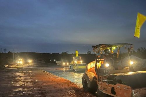 Đua tiến độ thi công tại các công trường cao tốc trọng điểm quốc gia