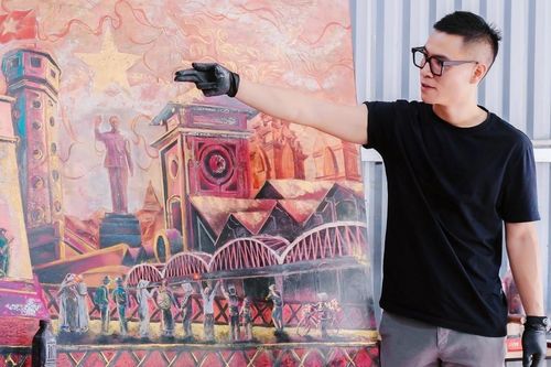 Hành trình lịch sử dân tộc qua nghệ thuật sơn mài