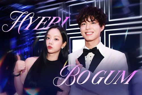 Khoảnh khắc viral sau giải Rồng Xanh giữa đôi bạn Hyeri - Park Bo Gum