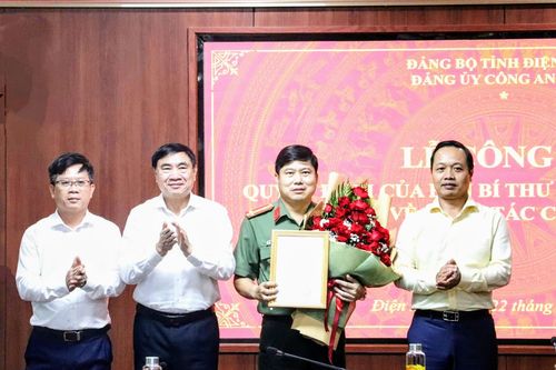 Đại tá Vũ Văn Đấu, Giám đốc Công an tỉnh tham gia Ban Thường vụ Tỉnh ủy Điện Biên nhiệm kỳ 2020 – 2025