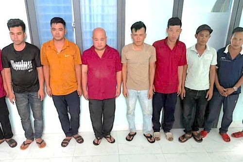 Gia Lai: Bắt nhóm cờ bạc tại Khu Công nghiệp Nhơn Hòa