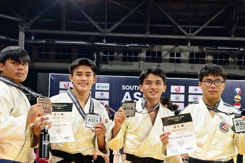 Lâm Đồng giành 4 huy chương judo tại Philippines