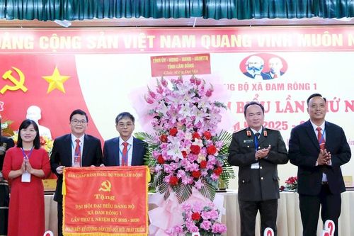 Đại hội Đại biểu Đảng bộ xã Đam Rông 1 lần thứ I, nhiệm kỳ 2025 – 2030 thành công tốt đẹp