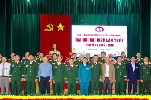 Đại hội Đảng bộ Ban Chỉ huy Phòng thủ khu vực 2 - Đông Gia Nghĩa lần thứ I thành công