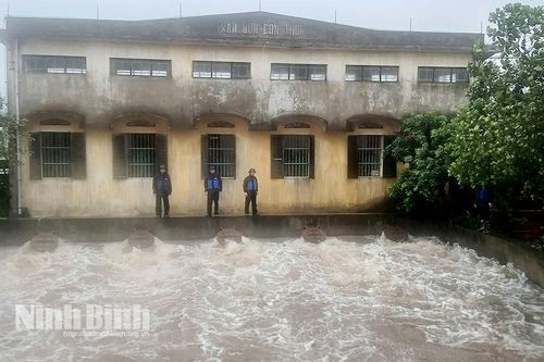 Ninh Bình: Bão số 3 gây ngập hơn 74 nghìn ha lúa mùa