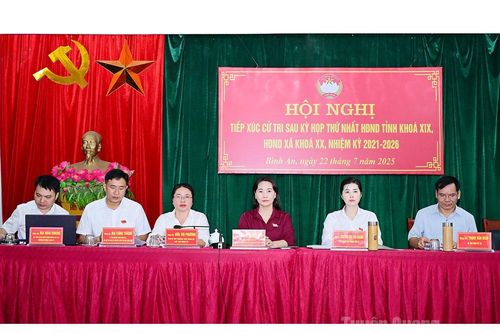 Các tổ đại biểu HĐND tỉnh tiếp xúc cử tri xã Bình An, Sủng Máng, Mèo Vạc và Xín Mần