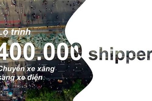TP.HCM lên lộ trình chuyển đổi 400.000 xe máy xăng sang xe điện cho shipper và tài xế công nghệ