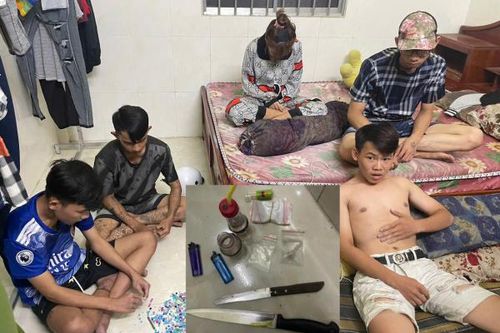 Nhóm thanh thiếu niên tụ tập bay lắc tập thể tại nhà
