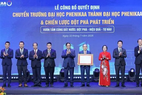 Công bố quyết định chuyển Trường ĐH Phenikaa thành Đại học Phenikaa