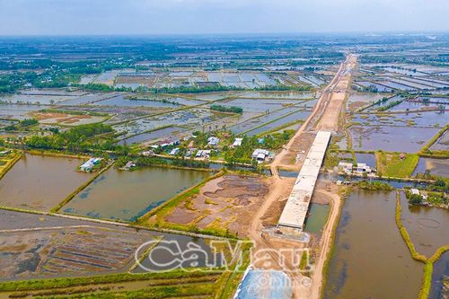 Cao tốc Cà Mau - Đất Mũi yêu cầu khẩn trương tiến độ