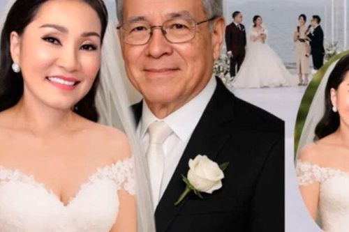 Hồng Đào nói về ảnh cưới đang lan truyền, có người bảo: 'Thôi chị ơi, đừng lấy mấy ông chồng già, chọn trai trẻ đi'
