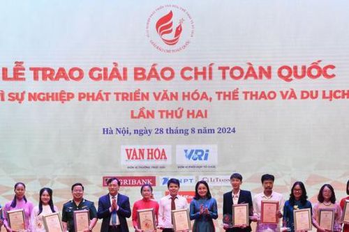 Tổ chức Giải Báo chí toàn quốc 'Vì sự nghiệp phát triển văn hóa Việt Nam' lần thứ ba