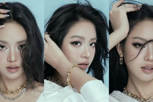 Bộ ảnh mới của Hoa hậu Thanh Thủy khiến netizen liên tưởng đến Jisoo BLACKPINK