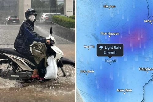 Miền Bắc tiếp tục mưa sau bão Wipha, Hà Nội có thể còn mưa nhiều hơn lúc bão